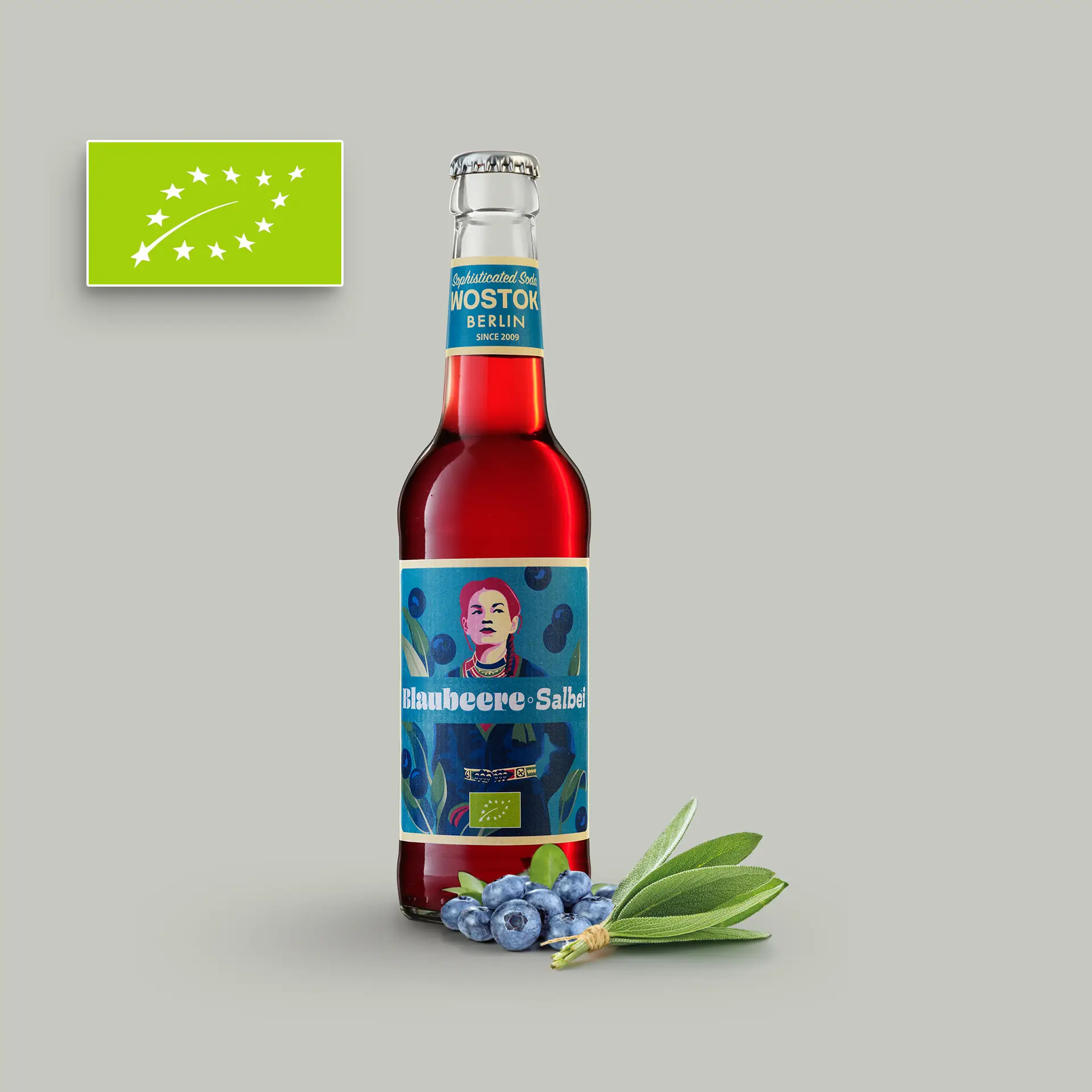 Bio Blaubeere-Salbei